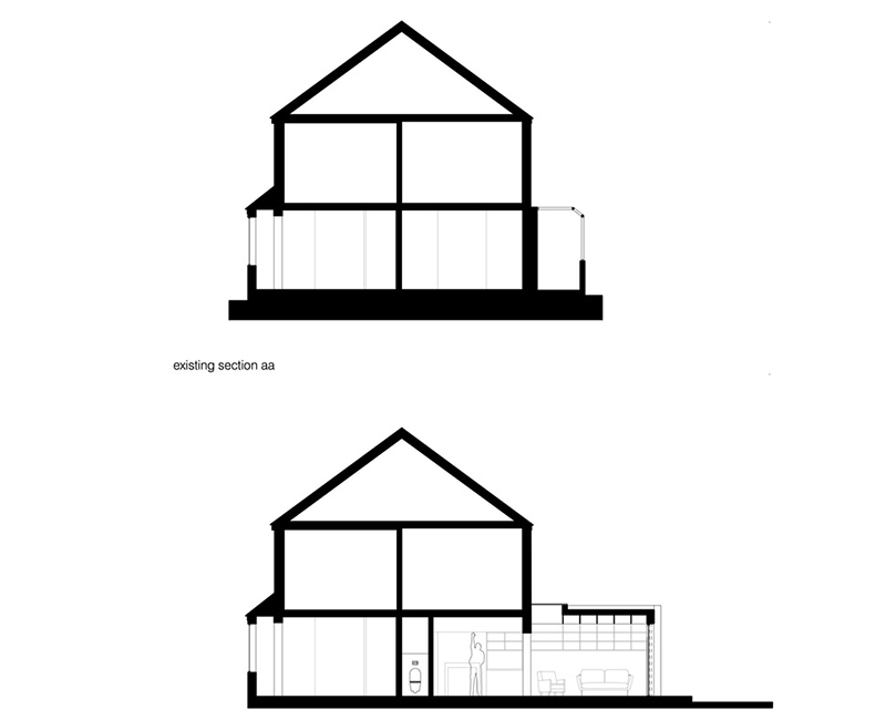02_Hive_House_Existing_and_Proposed_Section_AA