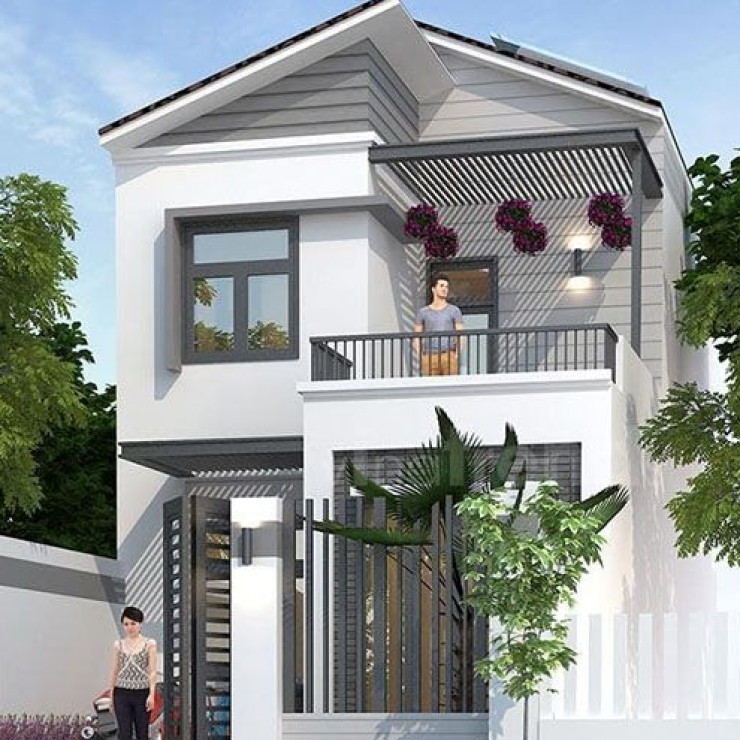Top 6 mẫu thiết kế nhà 2 tầng 6x15m được nhiều người lựa chọn  TBox Việt  Nam
